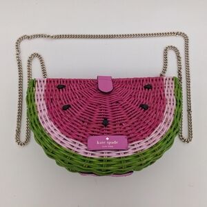 EUC! Kate Spade New York Watermelon Crossbody Bag In Picnic Perfect Pink Multi